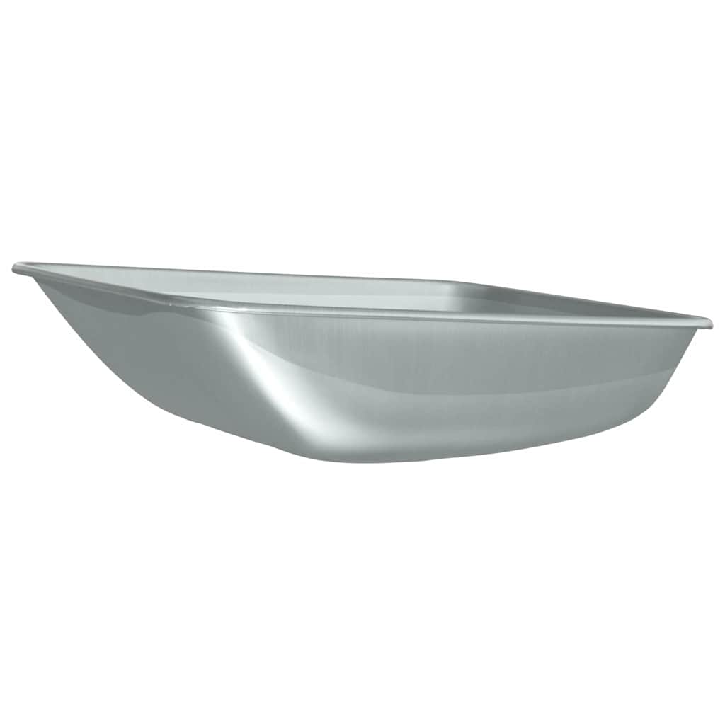 Reemplazo de bandeja de carretilla Plateado 80 x 60 x 25 cm