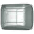Reemplazo de bandeja de carretilla Plateado 80 x 60 x 25 cm