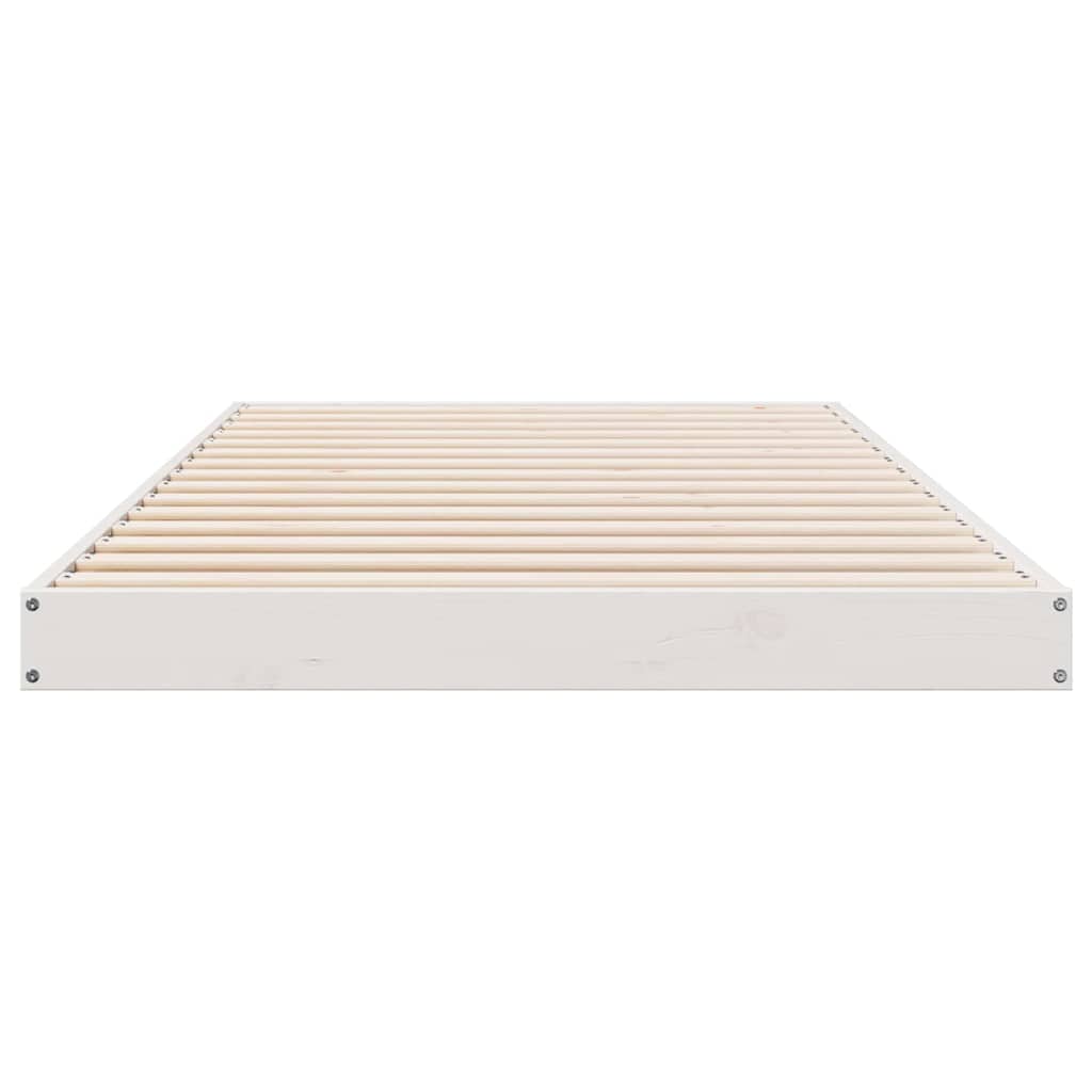 Estructura de cama 100 x 210 cm Madera de pino macizo