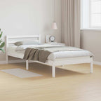 Estructura de cama 215,5 x 85,5 x 69,5 cm Madera de Pino Macizo