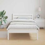 Estructura de cama 215,5 x 85,5 x 69,5 cm Madera de Pino Macizo
