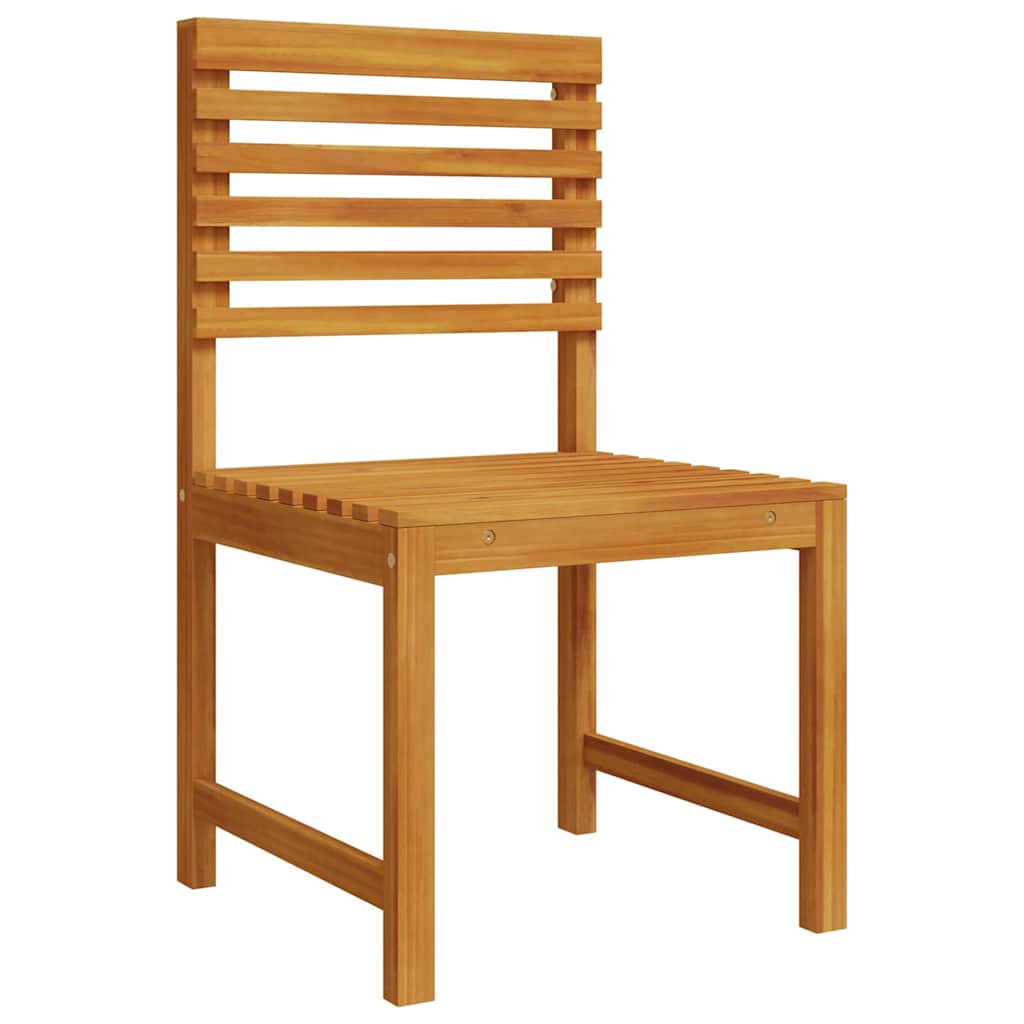Juego Bistro de Jardín 3 pcs Marrón Madera de Acacia Sólida