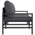 Muebles de Exterior 2 Pieza Antracita 80 x 80 x 71 cm Acero