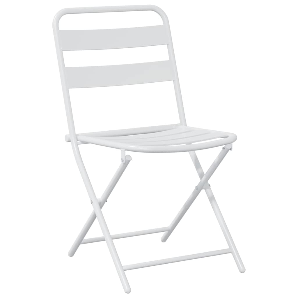 Juego Bistro de Jardín 3 pcs Acero