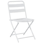 Juego Bistro de Jardín 3 pcs Acero