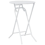 Juego Bistro de Jardín 3 pcs Acero