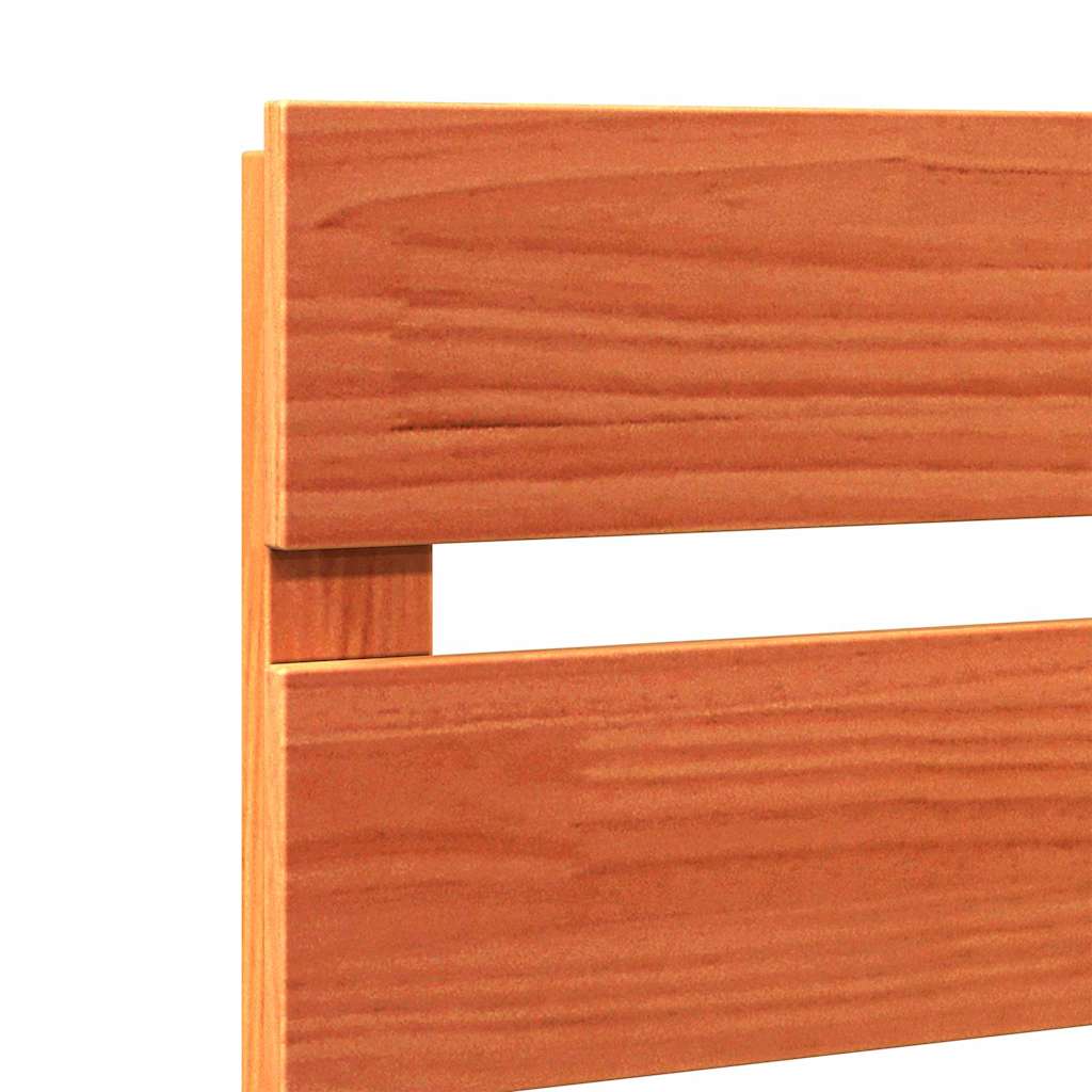 Cabecero Marrón 140,5 x 3 x 80 cm Madera de pino macizo
