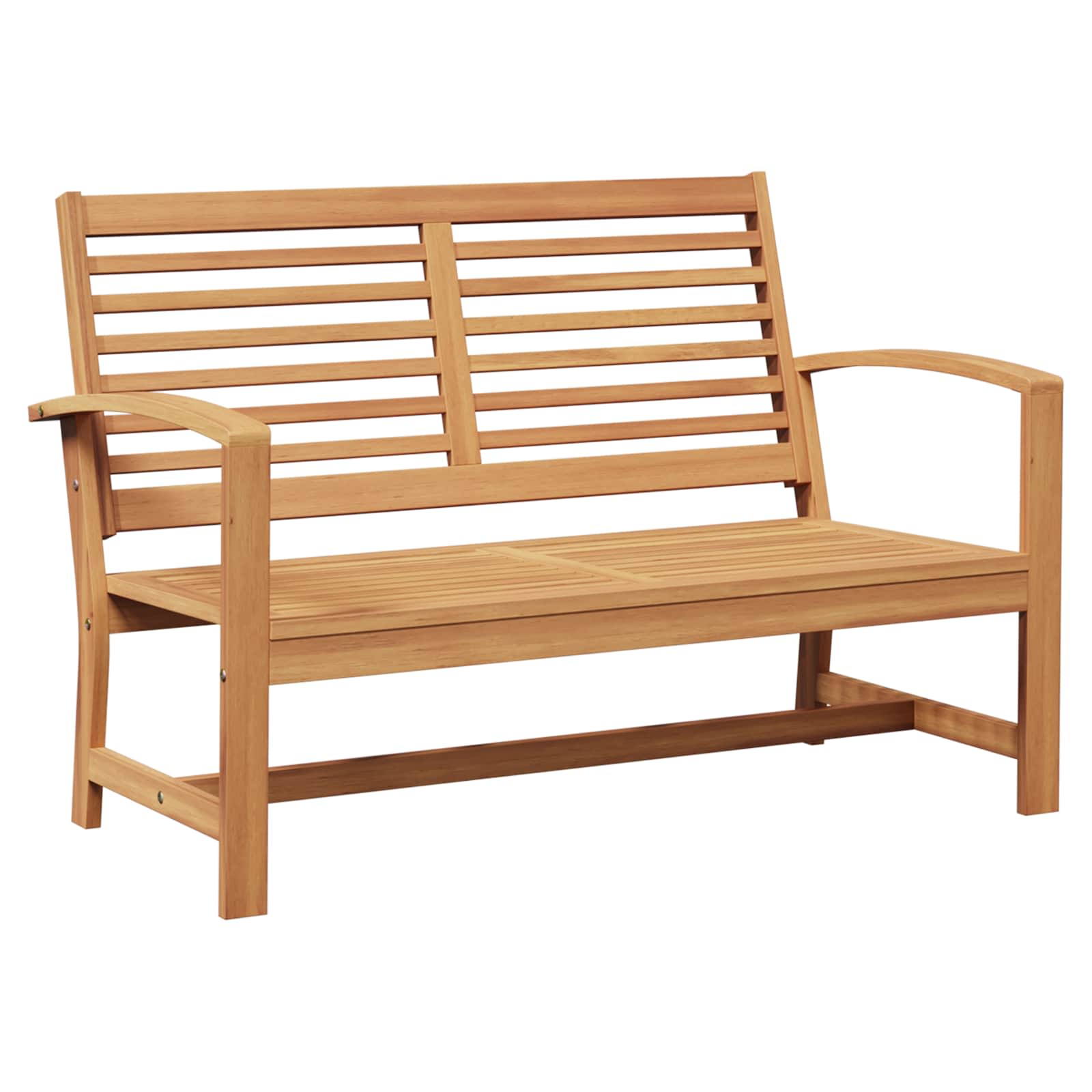 Conjunto de sofás de jardín 3 pcs Natural Madera de teca maciza