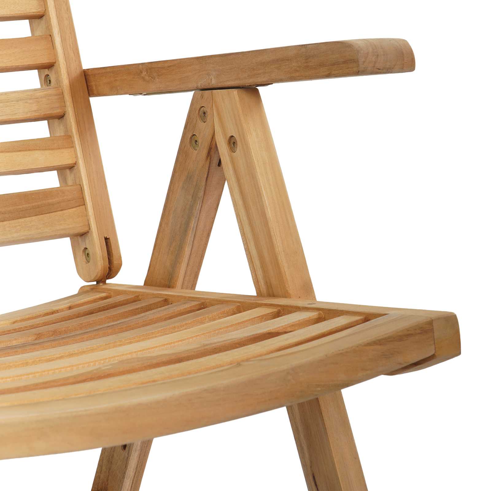 Conjunto de Comedor de Jardín 5 pcs Marrón