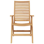 Conjunto de Comedor de Jardín 5 pcs Marrón