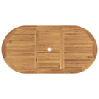 Conjunto de Comedor de Jardín 5 pcs Marrón