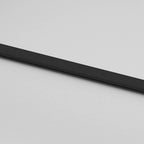 Puerta corredera con herrajes negro 76x205 cm vidrio templado