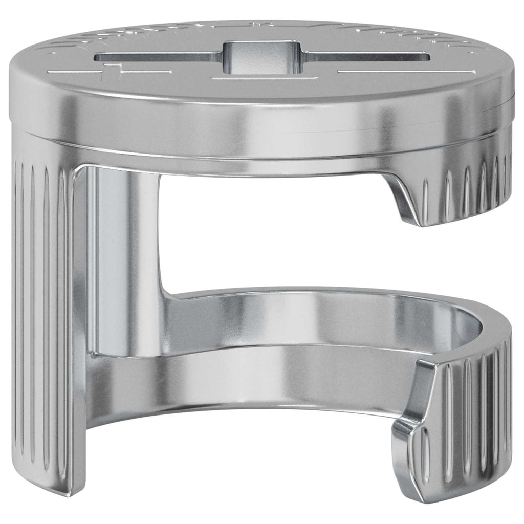 Tuercas de bloqueo de perno 12 pcs Plateado 12 x 10 mm Metal
