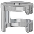 Tuercas de bloqueo de perno 12 pcs Plateado 12 x 10 mm Metal