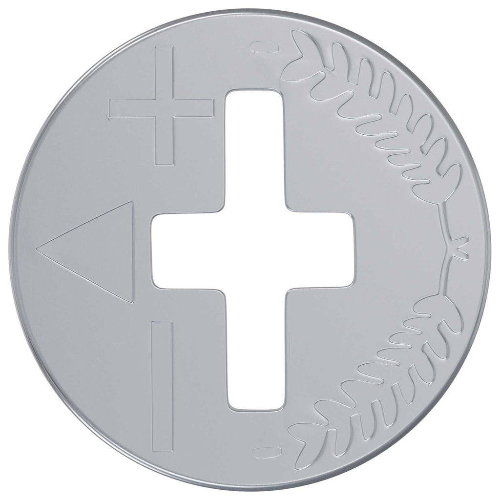 Tuercas de bloqueo de perno 12 pcs Plateado 12 x 10 mm Metal