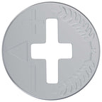 Tuercas de bloqueo de perno 12 pcs Plateado 12 x 10 mm Metal
