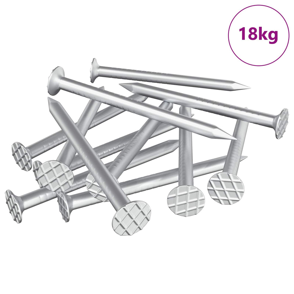 Clavos para Madera 100000 pcs Plateado Metal