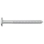 Tornillos de Madera 12 pcs Plateado M6 x 70 mm Acero