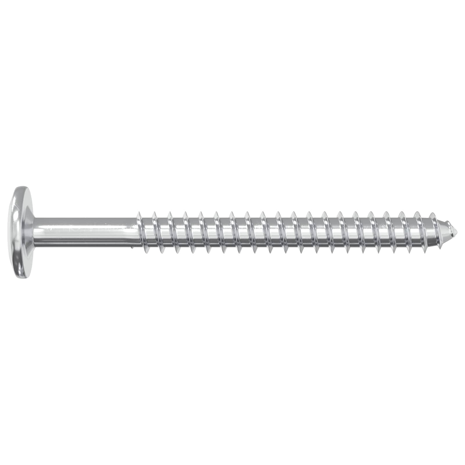 Tornillos de Madera 12 pcs Plateado M6 x 70 mm Acero
