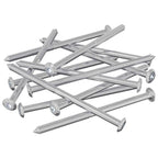 Tornillos de Muebles 1000 pcs Plateado Acero