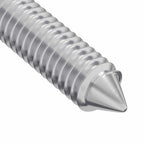 Tornillo 1000 pcs Plateado M6 x 100 mm Acero