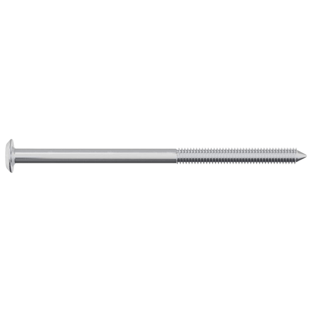 Tornillo 1000 pcs Plateado M6 x 100 mm Acero