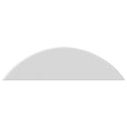 Arandela en forma de media luna 12 pcs Blanco M6 Polipropileno