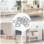 Arandelas 11842 pcs Plateado Hierro