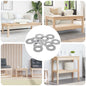 Arandelas 11842 pcs Plateado Hierro