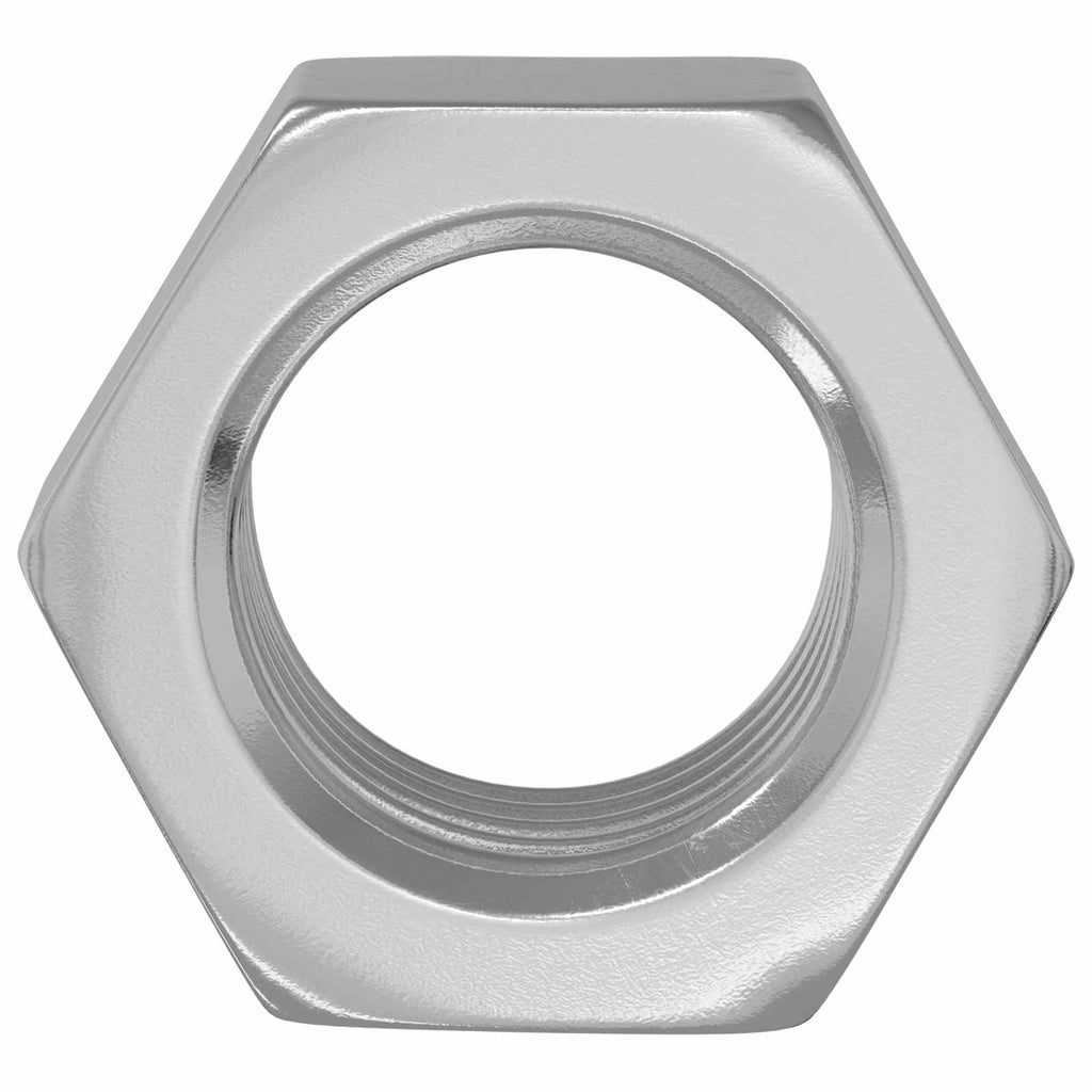 Tuerca Hexagonal 12 pcs Plateado M6 Metal
