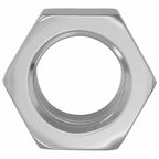 Tuerca Hexagonal 12 pcs Plateado M6 Metal