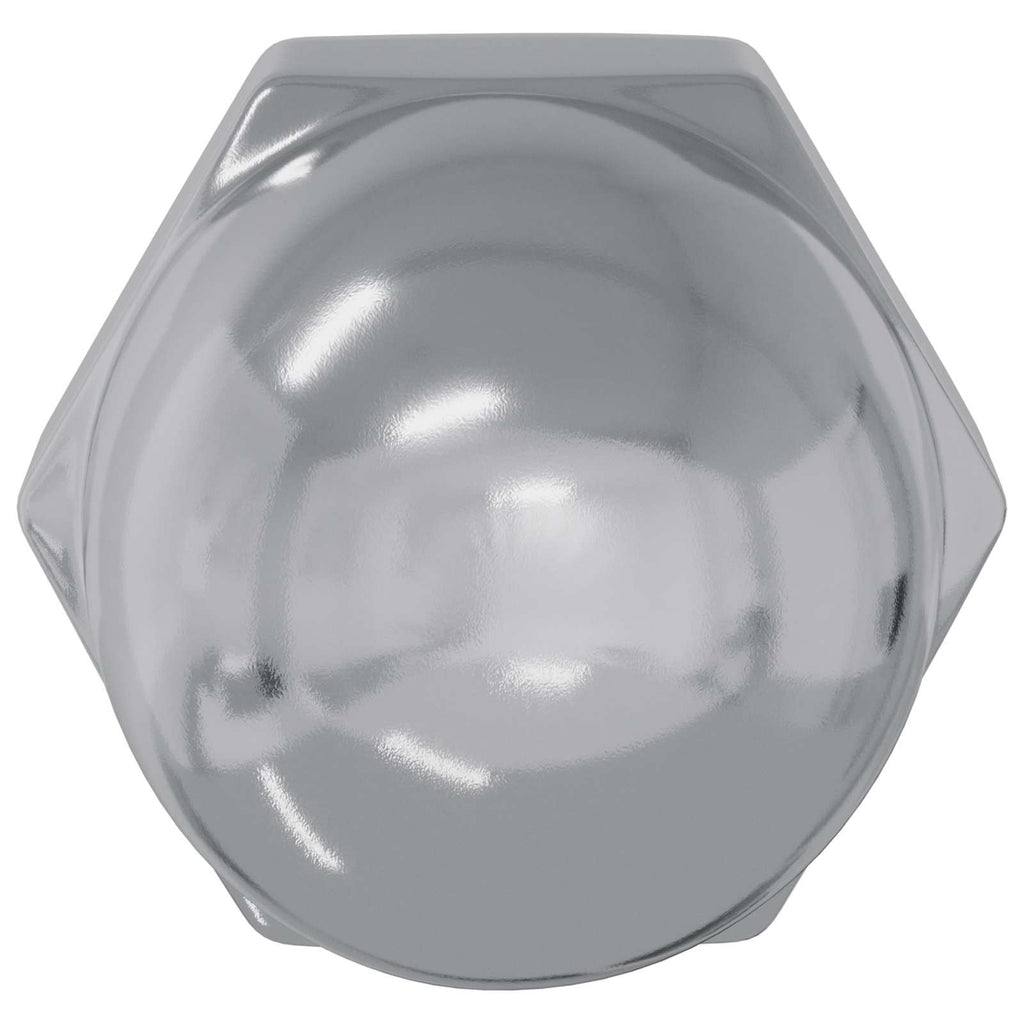 Tuercas Acorn Hexagonales 12 pcs Plateado m8 Metal