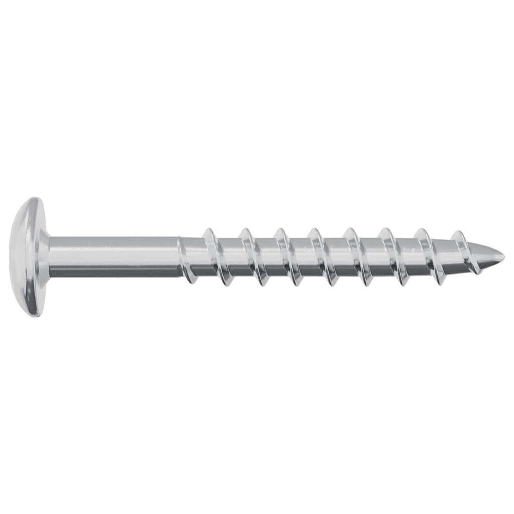 Tornillo 12 pcs Plateado 9,8 x 35 mm Hierro