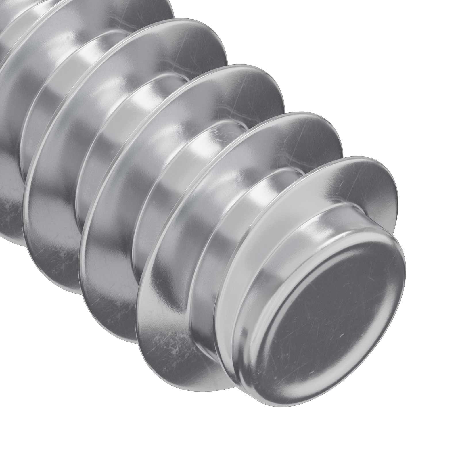 Tornillo 10909 pcs Plateado M6 x 12 mm Hierro