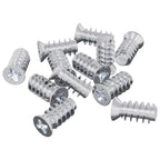 Tornillo 10909 pcs Plateado M6 x 12 mm Hierro