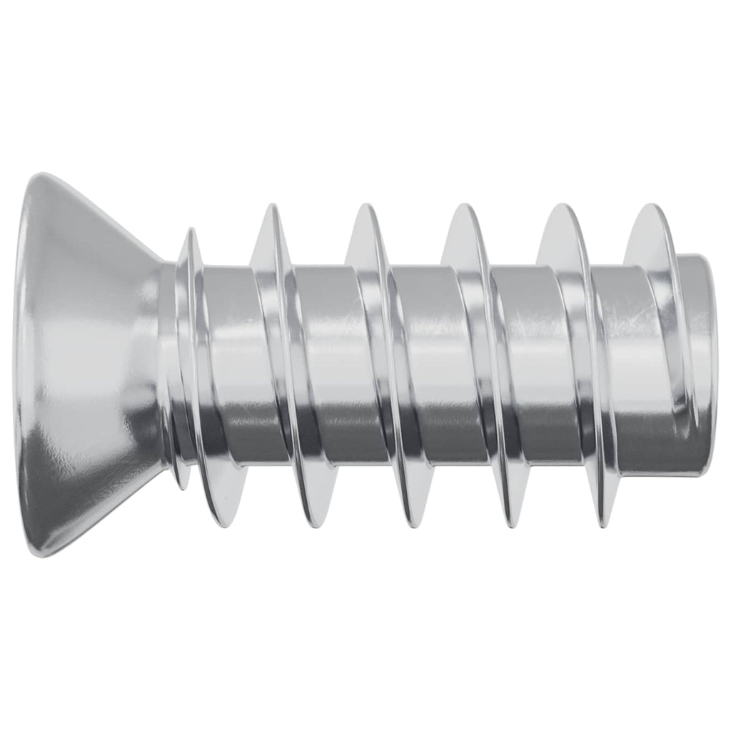 Tornillo 10909 pcs Plateado M6 x 12 mm Hierro