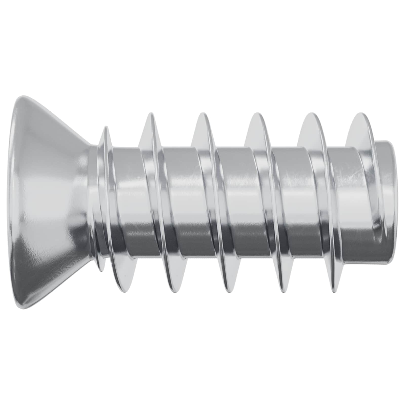 Tornillo 10909 pcs Plateado M6 x 12 mm Hierro