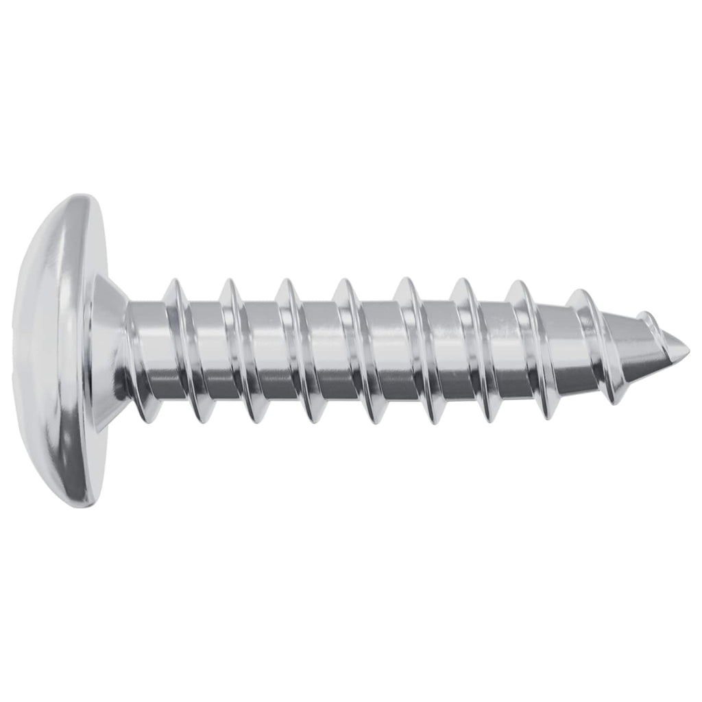 Tornillo 12 pcs Plateado M4 x 16 mm Acero