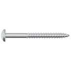 Tornillo de Madera 12 pcs Plateado 9,8 x 53 mm Acero