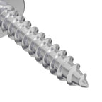 Tornillos de Madera 10976 pcs Plateado Acero