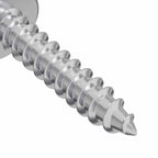 Tornillos de Madera 10976 pcs Plateado Acero