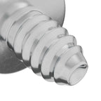 Tornillos de Bloqueo 12 pcs Plateado M4 x 5 mm Hierro