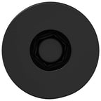 Tornillo de Cabeza de Capuchón de Enchufe 12 pcs Negro Hierro