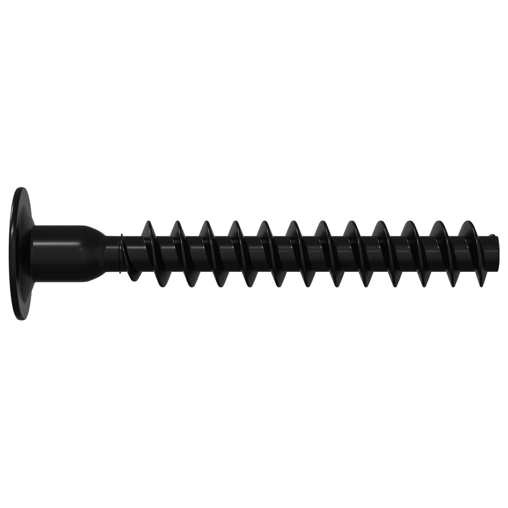 Tornillo de Cabeza de Capuchón de Enchufe 12 pcs Negro Hierro