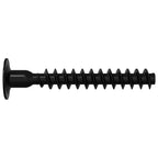 Tornillo de Cabeza de Capuchón de Enchufe 12 pcs Negro Hierro