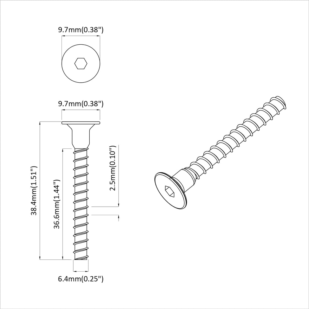 Tornillo de Cabeza de Capuchón de Enchufe 12 pcs Negro Hierro