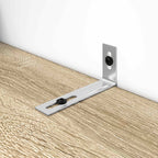Soporte anti-vuelco 12 pcs Plateado 74,5 x 15 x 32 mm Hierro