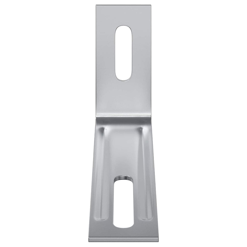 Soporte anti-vuelco 12 pcs Plateado 74,5 x 15 x 32 mm Hierro