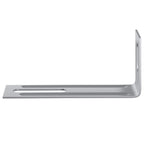 Soporte anti-vuelco 12 pcs Plateado 74,5 x 15 x 32 mm Hierro