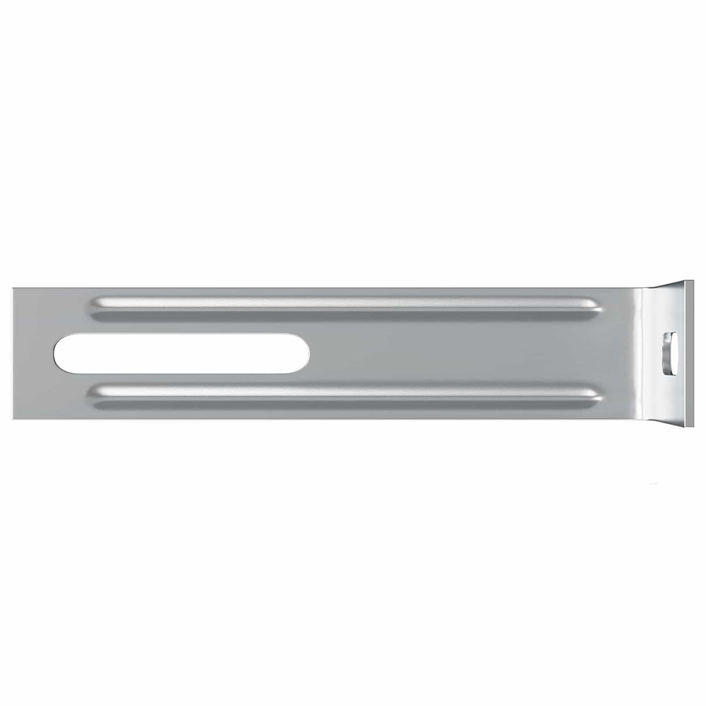 Soporte anti-vuelco 12 pcs Plateado 74,5 x 15 x 32 mm Hierro